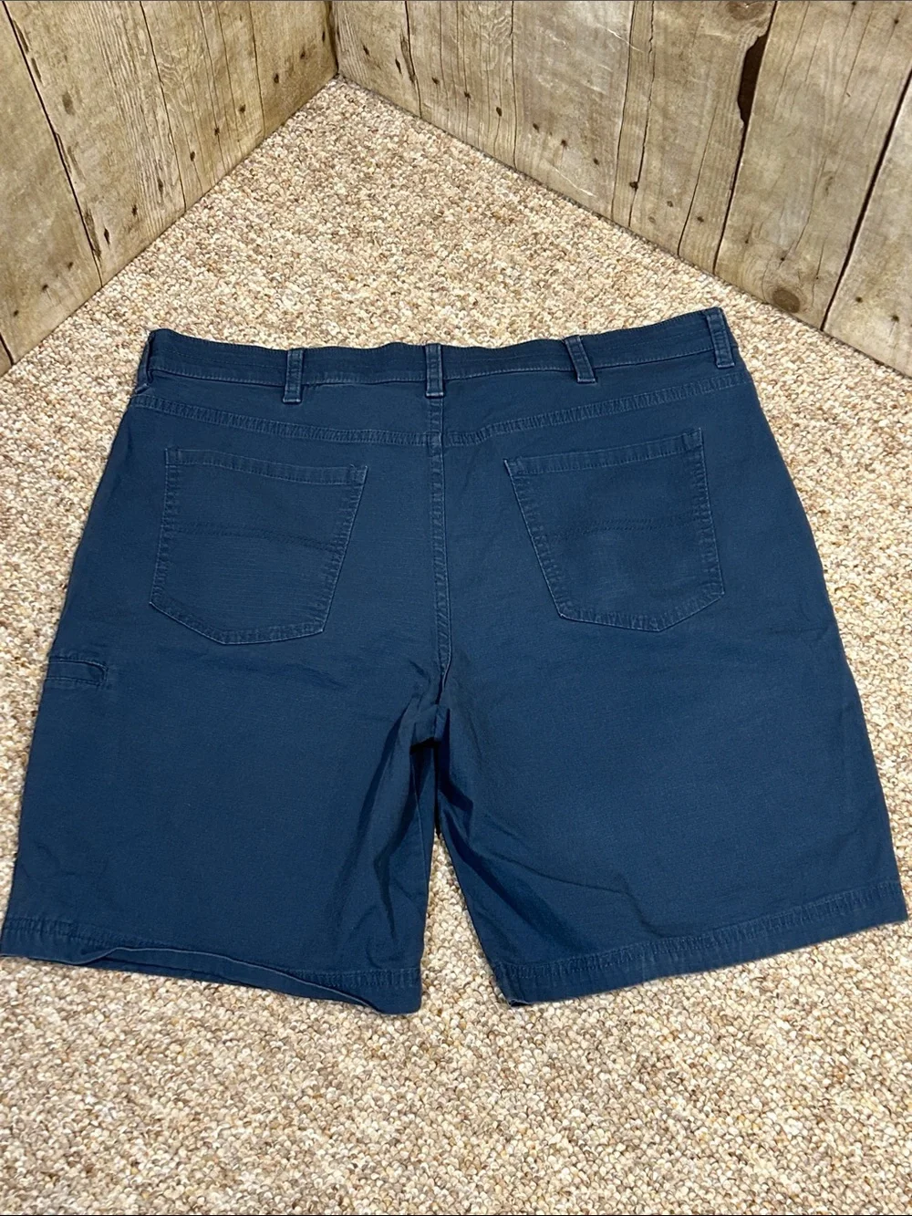 Weatherproof Men's Navy Cargo Shorts